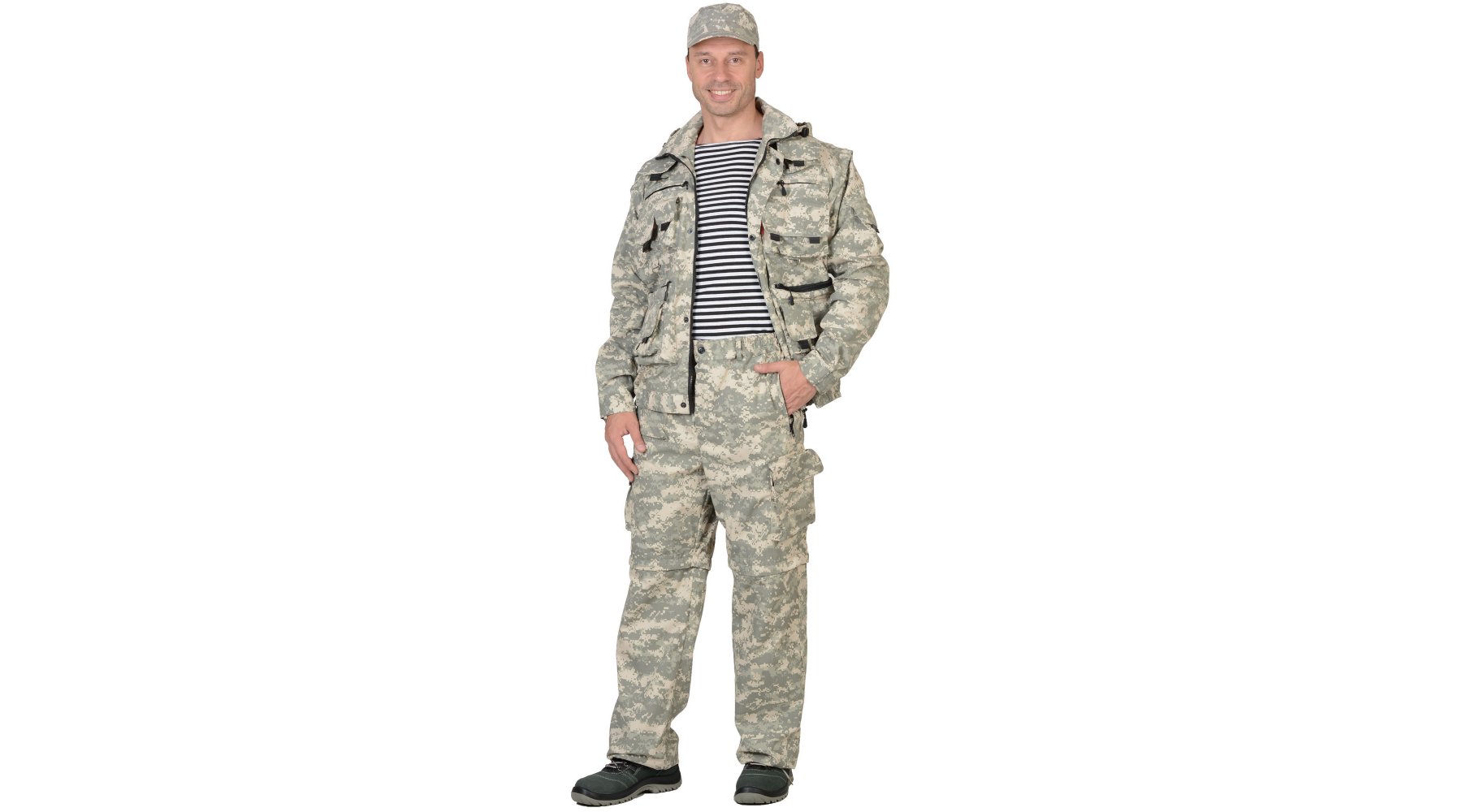 Костюм Тигр  куртка, брюки (тк. Рип-стоп 210) КМФ Пустыня