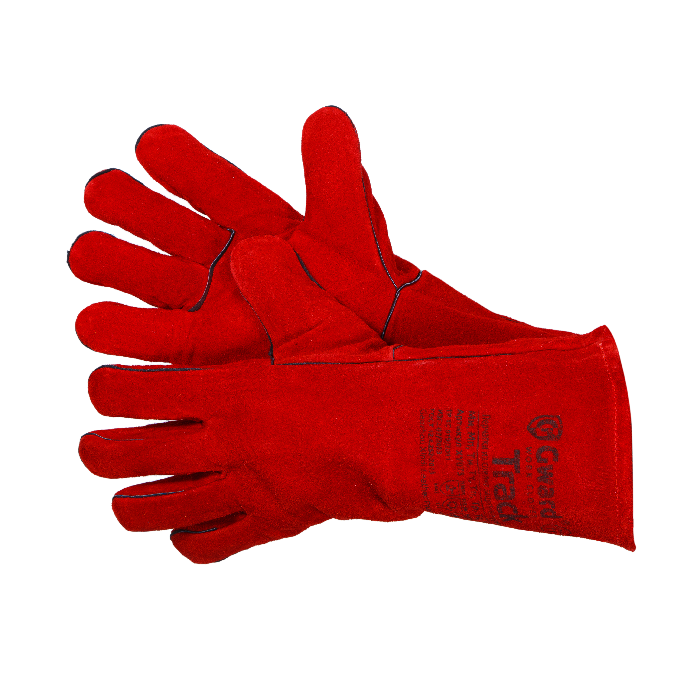 Краги спилковые на флисовой подкладке Трэк